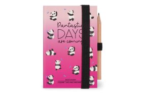 LEGAMI 12-MONTH DIARY - 2025 - MINI PHOTO 2-DAY DIARY - PANDA AG2512114